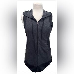 Calia Size M NWOT Sleeveless Zip-Up Hoodie
